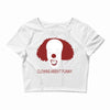 clowns Crop Top