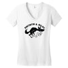 rintintin et milou Women's V-Neck T-Shirt