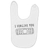 I Forgive You Baby Bibs