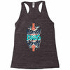 nobody can drag me down Racerback Tank