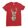deer Ladies Fitted T-Shirt