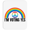 I Am Voting Yes Mousepad