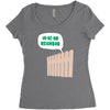 hi de ho neighbor Women's Triblend Scoop T-shirt