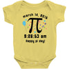 happy pi day pi day 2015 3 14 15 9 26 53 Baby Onesie