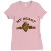 My Heart (a230) Ladies Fitted T-Shirt