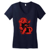 house of lion Women's V-Neck T-Shirt