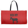 kiss my ass Weekender Totes