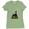 61. starwhals 027 Ladies Fitted T-Shirt