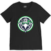 seattle 12. man V-Neck Tee