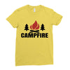 campfire Ladies Fitted T-Shirt