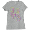 electro Ladies Fitted T-Shirt