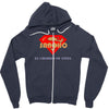 sancho el chorizo of steel Zipper Hoodie