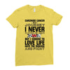carcinoid cancer is a journey i never planed or asked for but i choose Ladies Fitted T-Shirt