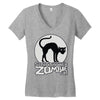 schrodinger cat Women's V-Neck T-Shirt