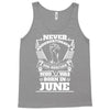 Never Underestimate Dog Rescuer Who Was Born June Tank Top