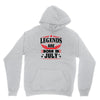 Legends Are Born In July Youth Hoodie