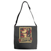 try to take over the world Adjustable Strap Totes