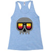 sunset skull Racerback Tank