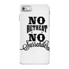no retreat, no surrender. iPhone 7 Case