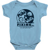 mike &amp; wolf's fixing co Baby Bodysuit