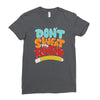 don't sweat the technique Ladies Fitted T-Shirt