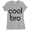 cool bro Ladies Fitted T-Shirt