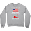 We Stand For The Flag We Kneel For The Fallen Crewneck Sweatshirt