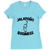 jalapeno business Ladies Fitted T-Shirt