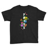 Pride Floral LGBT Colors Youth Tee