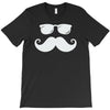 hipster glasses and moustache T-Shirt
