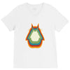 Totoro Retro V-Neck Tee