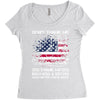 Veteran Don't Thank Me Thank My Brothers &amp; Sisters Who Never Came Back Women's Triblend Scoop T-shirt