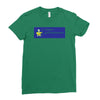 dayman ahhhhh Ladies Fitted T-Shirt