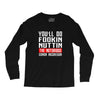 the notorious conor mcgregor fookin nuttin Long Sleeve Shirts