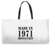 made in 1971 original parst Weekender Totes