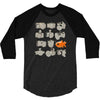 fisheye lens 3/4 Sleeve Shirt
