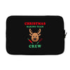 christmas baking team crew rudolph Laptop sleeve