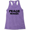 peace maker Racerback Tank