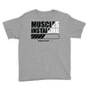 muscles installing Youth Tee