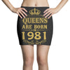 queens are born in 1981 Mini Skirts