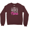 my favorite people call me nana cute Crewneck Sweatshirt