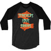 teachers love brains 3/4 Sleeve Shirt