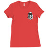 pocket dark link Ladies Fitted T-Shirt