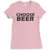 choose beer Ladies Fitted T-Shirt