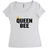 queen bee black Women's Triblend Scoop T-shirt