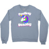 feeling stabby Crewneck Sweatshirt
