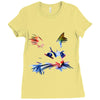 merry christmas! Ladies Fitted T-Shirt