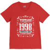 vintage made in 1998 perfectly aged a living legend V-Neck Tee