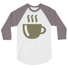 coffee (2) 3/4 Sleeve Shirt