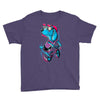 dog biker Youth Tee